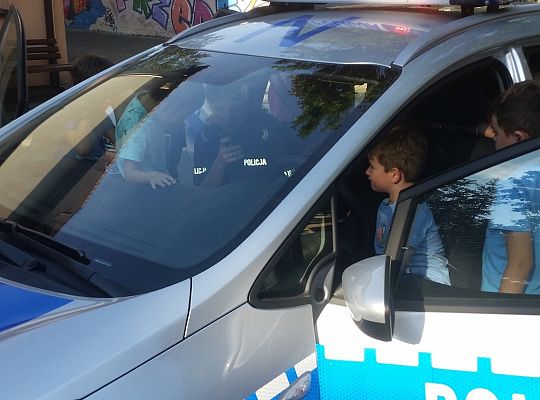 Wizyta Policjantki w Przedszkolu