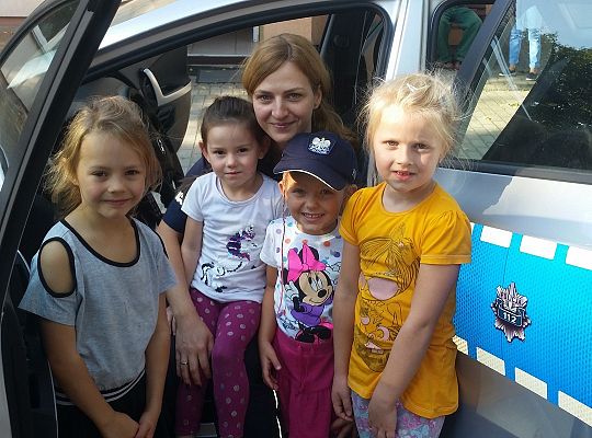 Wizyta Policjantki w Przedszkolu