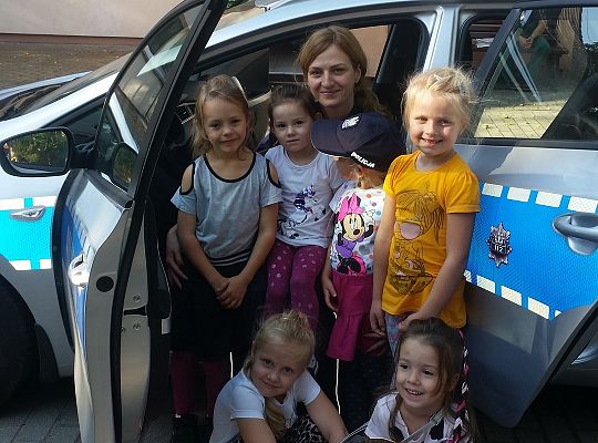 Wizyta Policjantki w Przedszkolu