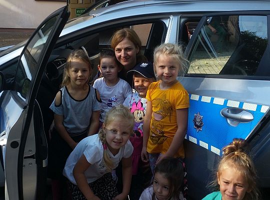 Wizyta Policjantki w Przedszkolu