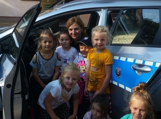 Wizyta Policjantki w Przedszkolu