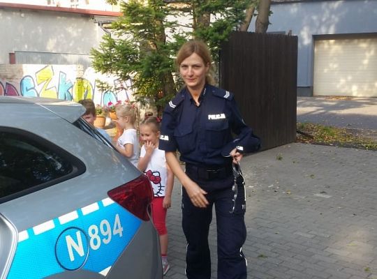 Wizyta Policjantki w Przedszkolu