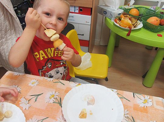 Gr. I szaszłyki owocowe