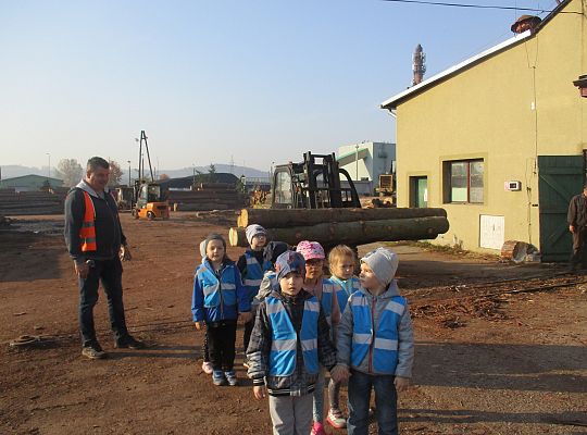 Gr. III i IV Wizyta w tartaku