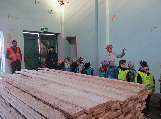 Gr. III i IV Wizyta w tartaku