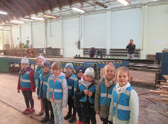 Gr. III i IV Wizyta w tartaku