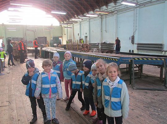 Gr. III i IV Wizyta w tartaku