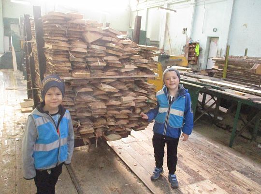 Gr. III i IV Wizyta w tartaku