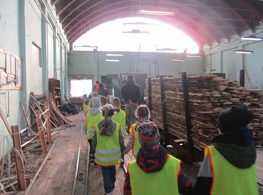 Gr. III i IV Wizyta w tartaku