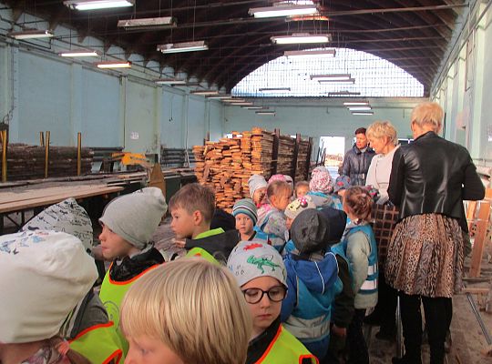 Gr. III i IV Wizyta w tartaku