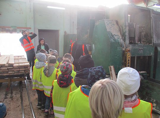 Gr. III i IV Wizyta w tartaku