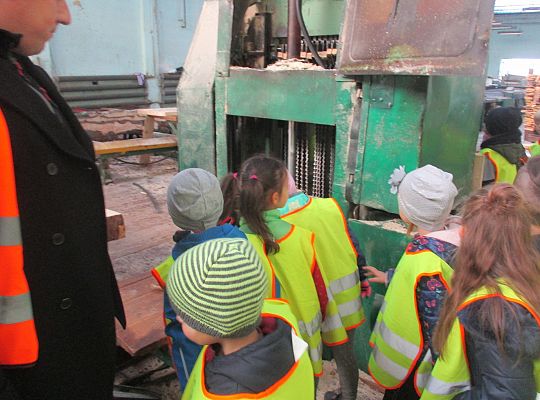 Gr. III i IV Wizyta w tartaku