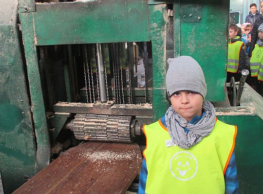 Gr. III i IV Wizyta w tartaku