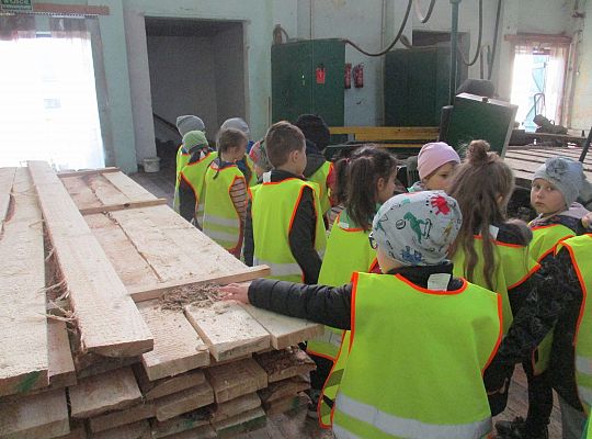 Gr. III i IV Wizyta w tartaku