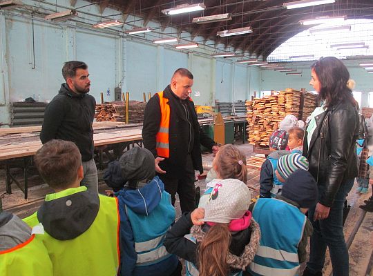 Gr. III i IV Wizyta w tartaku