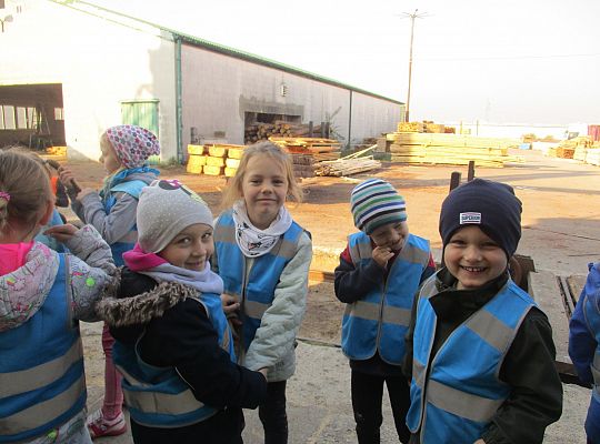 Gr. III i IV Wizyta w tartaku