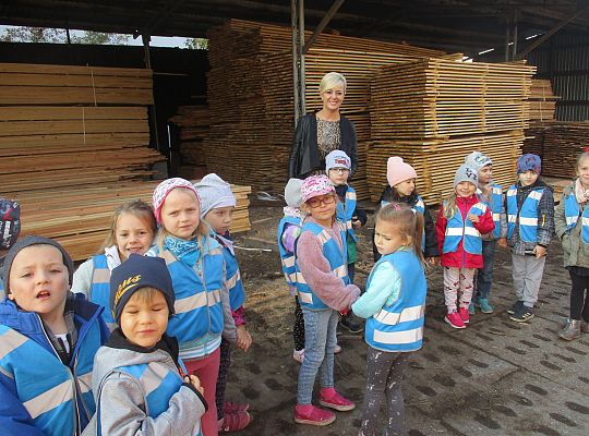 Gr. III i IV Wizyta w tartaku