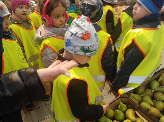 Wycieczka do sklepu gr IV- rozpoznajemy owoce