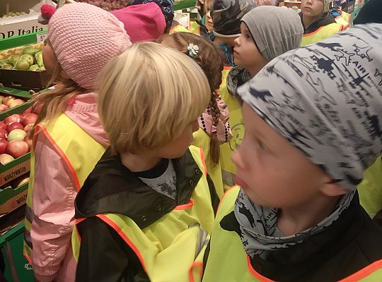 Wycieczka do sklepu gr IV- rozpoznajemy owoce