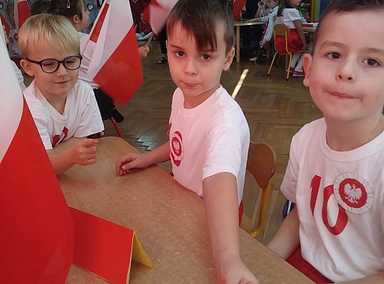 Gr IV-Turniej wiedzy o Polsce w Przedszkolu nr 1 "Kocham Cie Polsko"