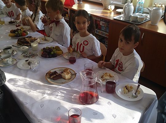 Gr IV-Turniej wiedzy o Polsce w Przedszkolu nr 1 "Kocham Cie Polsko"