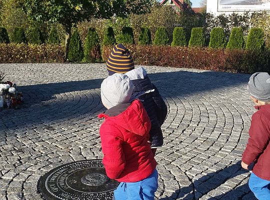 GR II Wyjście pod pomnik Jana Pawła II