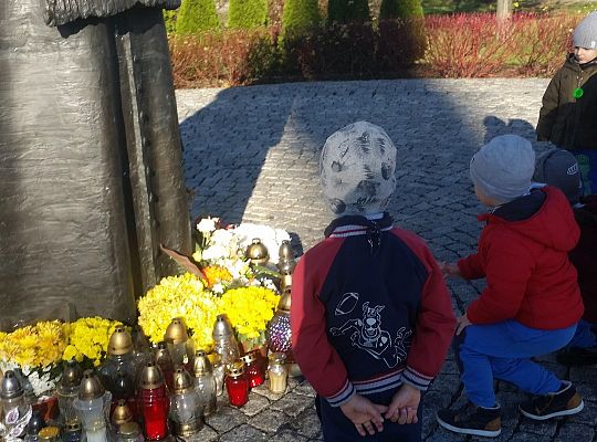 GR II Wyjście pod pomnik Jana Pawła II