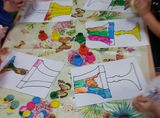 Gr. II Malowanie palcami