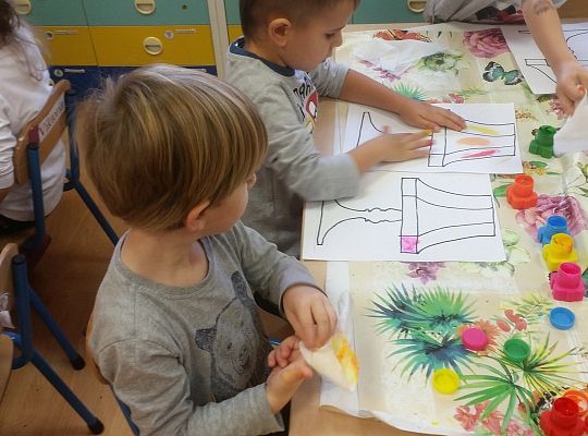 Gr. II Malowanie palcami