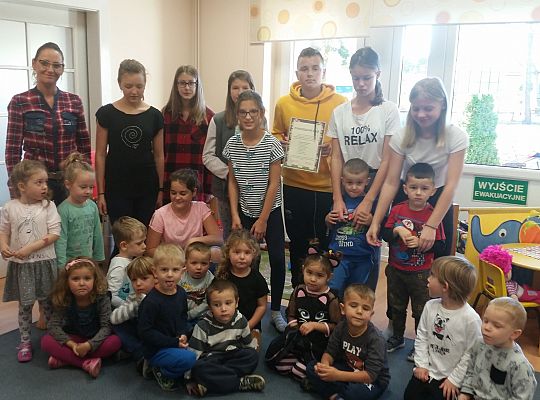 GR. II Wizyta dzieci ze szkoły w Wicku