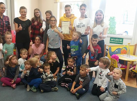 GR. II Wizyta dzieci ze szkoły w Wicku