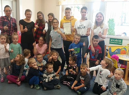 GR. II Wizyta dzieci ze szkoły w Wicku