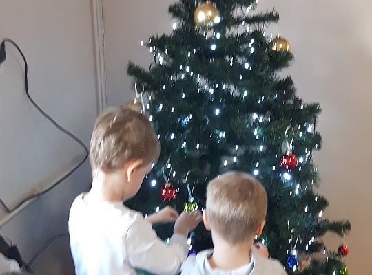 Gr. II Ubieramy choinkę