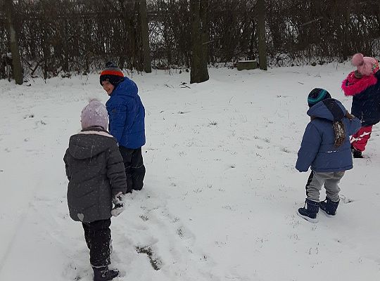 Gr. II Zabawy na śniegu