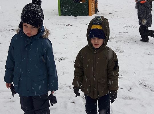 Gr. II Zabawy na śniegu