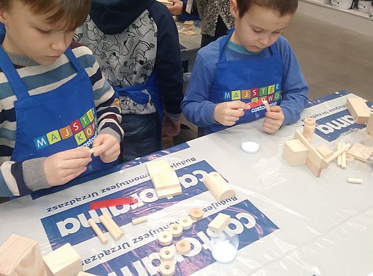 gr IV warsztaty dla dzieci-"Majsterkowo" Słupsk Castorama