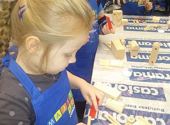 gr IV warsztaty dla dzieci-"Majsterkowo" Słupsk Castorama