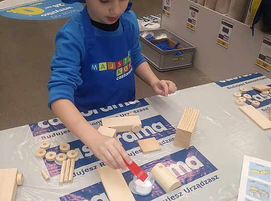 gr IV warsztaty dla dzieci-"Majsterkowo" Słupsk Castorama