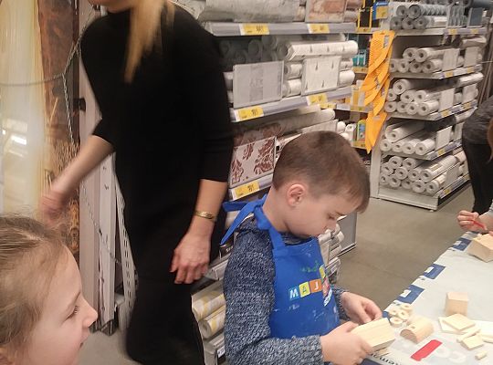 gr IV warsztaty dla dzieci-"Majsterkowo" Słupsk Castorama