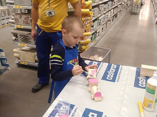 gr IV warsztaty dla dzieci-"Majsterkowo" Słupsk Castorama