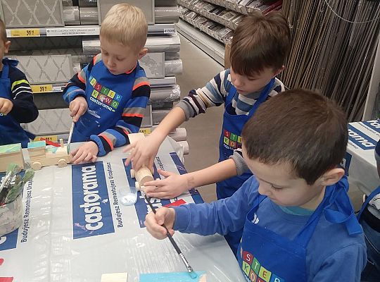 gr IV warsztaty dla dzieci-"Majsterkowo" Słupsk Castorama