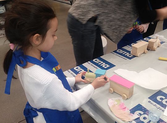 gr IV warsztaty dla dzieci-"Majsterkowo" Słupsk Castorama