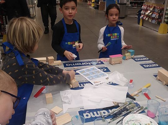 gr IV warsztaty dla dzieci-"Majsterkowo" Słupsk Castorama