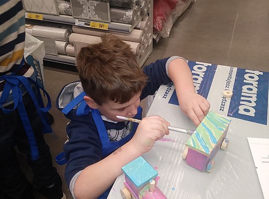 gr IV warsztaty dla dzieci-"Majsterkowo" Słupsk Castorama