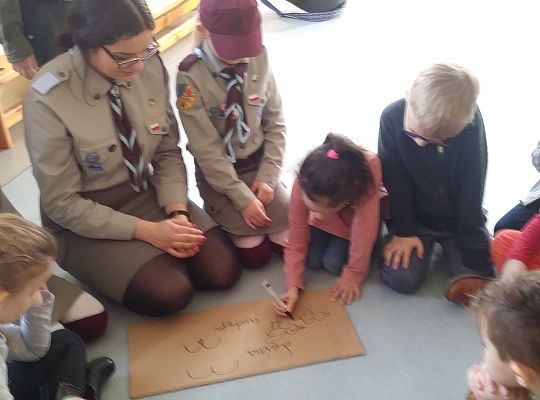 gr IV Z wizytą w "Michałkowie"-Szkoła w Mostach