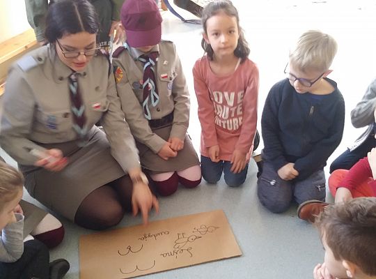 gr IV Z wizytą w "Michałkowie"-Szkoła w Mostach