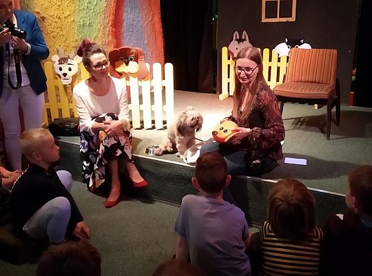 Gr IV- Spotkanie z autorką książek o psach oraz pasowanie na czytelnika