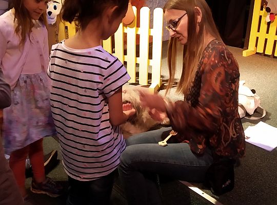 Gr IV- Spotkanie z autorką książek o psach oraz pasowanie na czytelnika