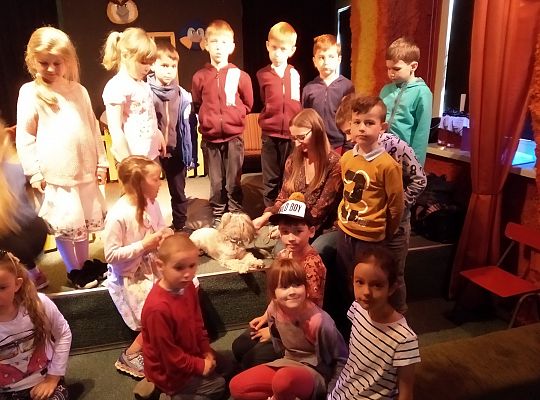 Gr IV- Spotkanie z autorką książek o psach oraz pasowanie na czytelnika