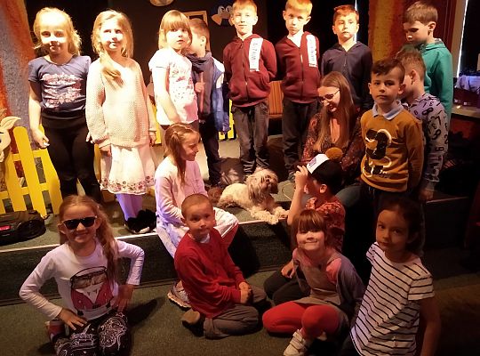 Gr IV- Spotkanie z autorką książek o psach oraz pasowanie na czytelnika